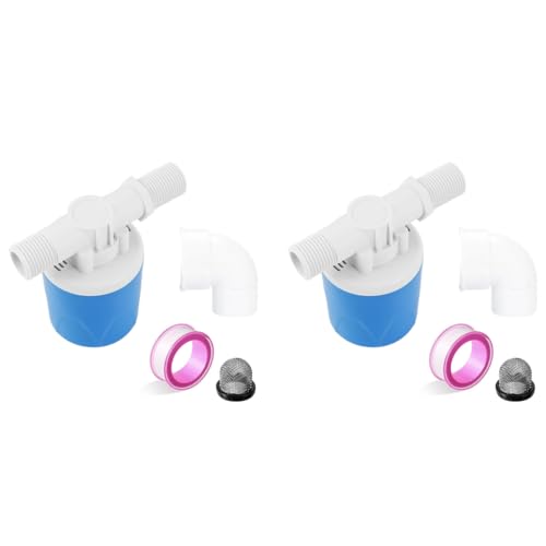 HASTHIP® 1/2 Inch Automatic Water Level Control Float Valve Side Inner Used for Tanks Solar Systems Aquariums Auto Pots Toilets 3 PCS HASTHIP® 1/2 Inch Automatic Water Level Control Float Valve Side Inner Used for Tanks Solar Systems Aquariums Auto Pots Toilets 3 PCS